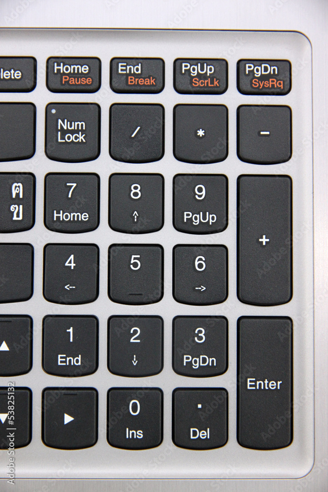 The Keyboard and Button. The Keyboard and Button.