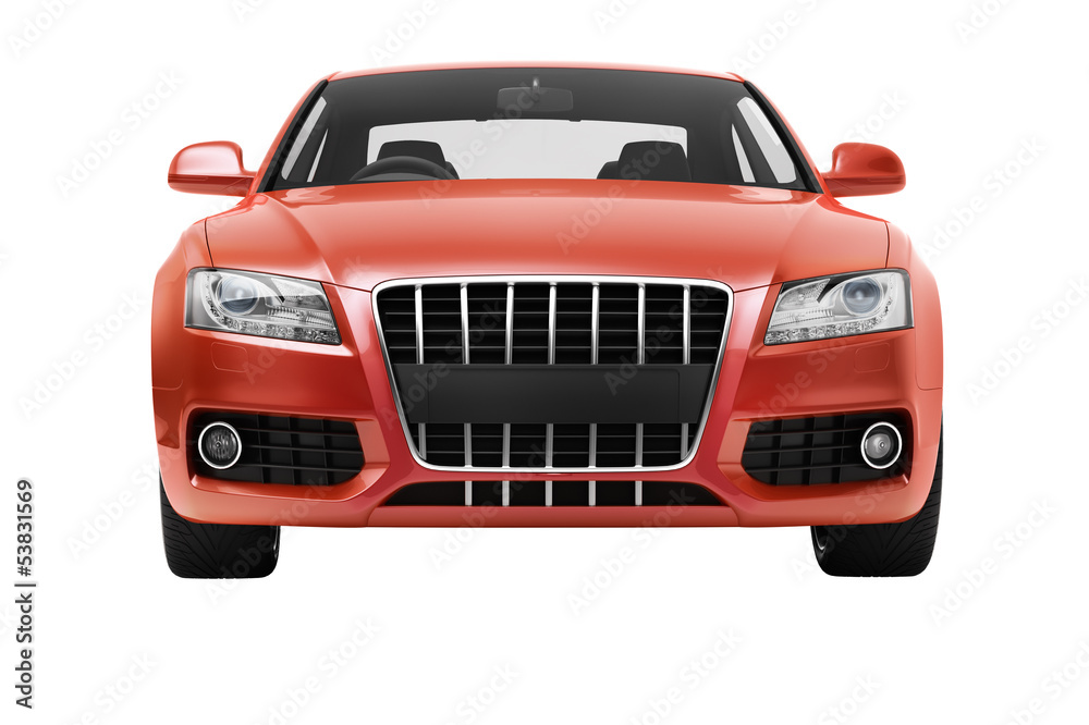 Luxury car in the studio Luxury car in the studio