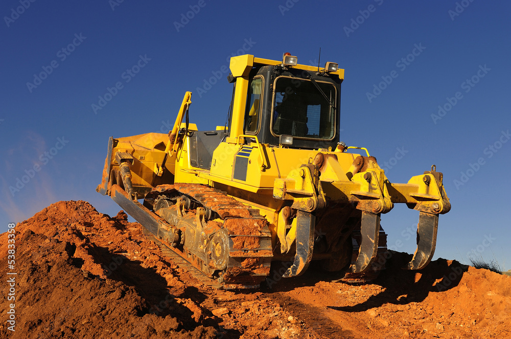 excavator working on sand mountain excavator working on sand mountain