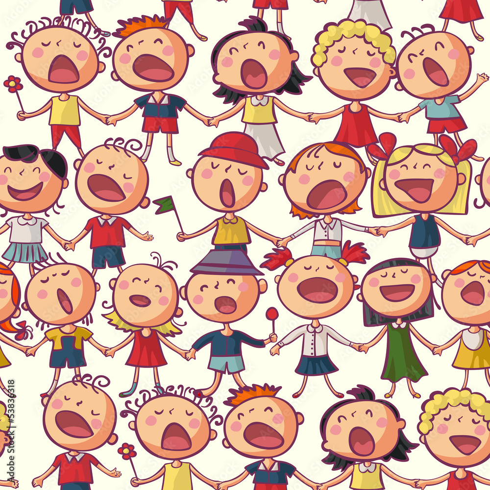 Kids singing