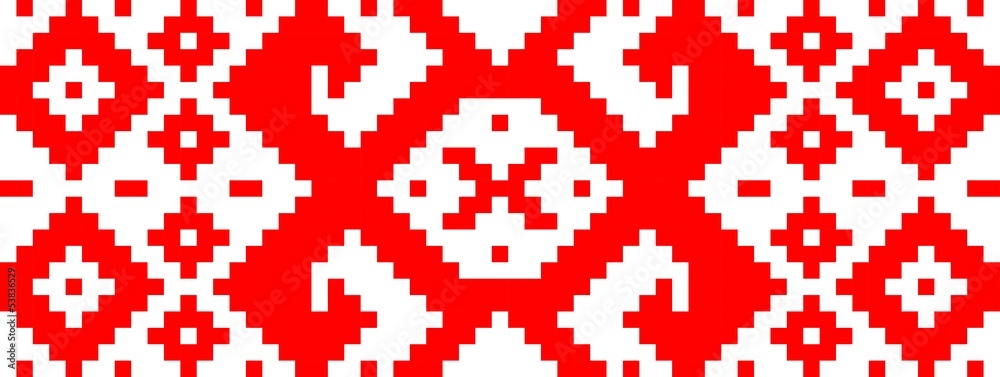 Belarusian flag pattern;