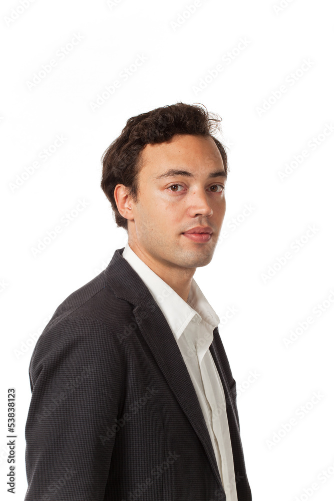 business man, isolated on white background business man, isolated on white background