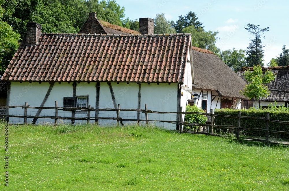 Farms at the countryside. Farms at the countryside.