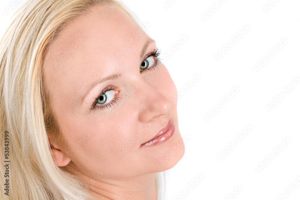 Fototapeta premium Beautiful blond woman