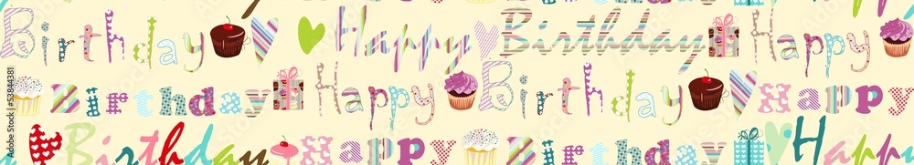 seamless birthday pattern seamless birthday pattern
