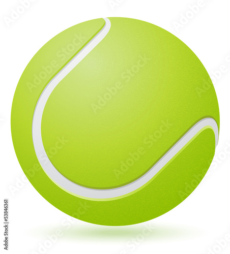 tennis ball vector illustration