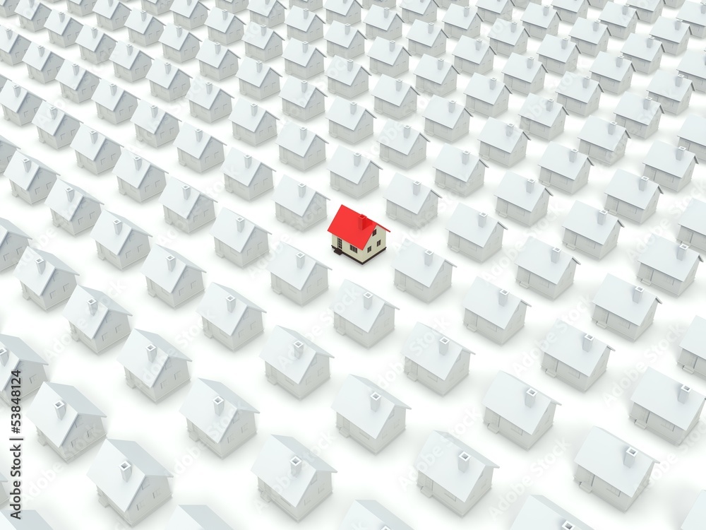 House Standing Out From The Crowd House Standing Out From The Crowd