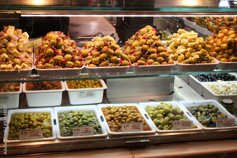 Olives market