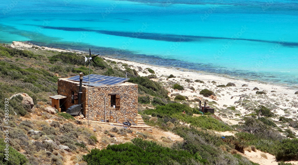 Maison écologique en bord de mer