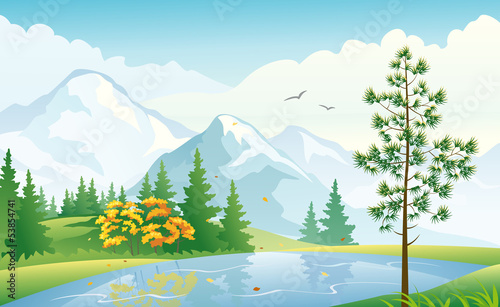 Mountain lake