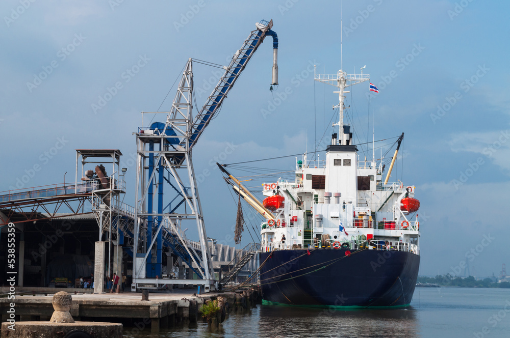 Transport dock.