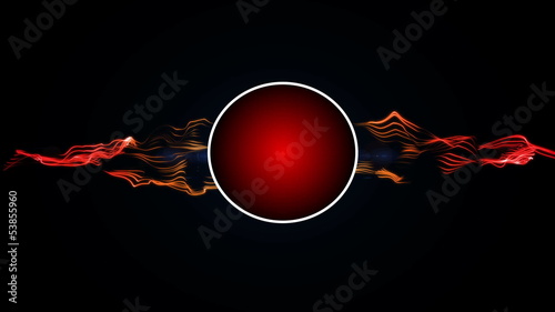 Circle Logo red energy