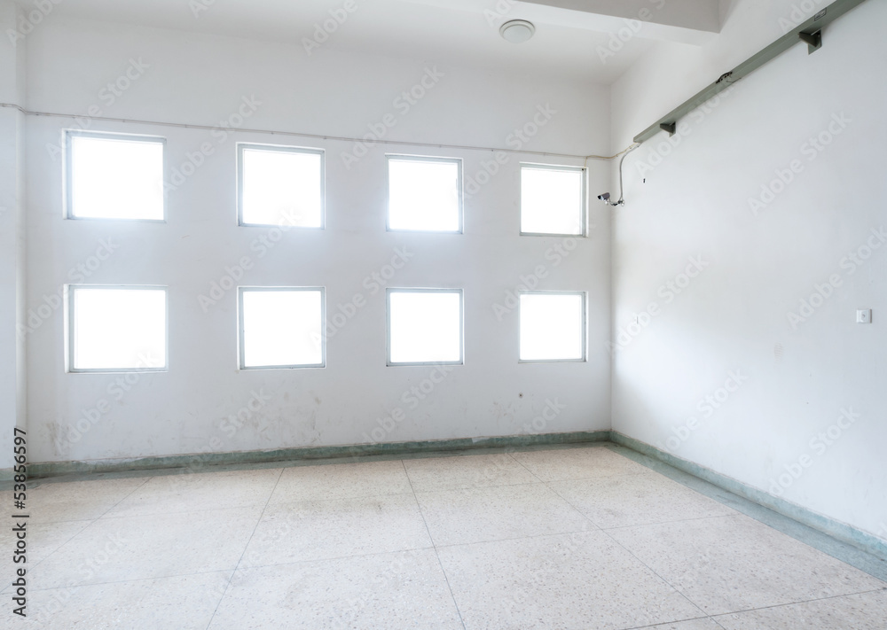 Fototapeta premium The school hall, the main entrance