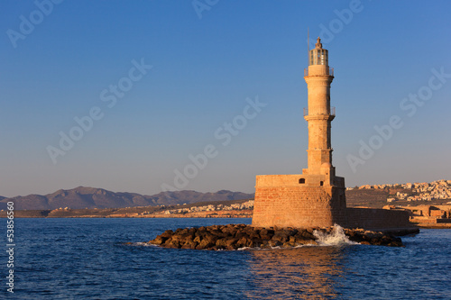 Lighthouse at Chania, Crete