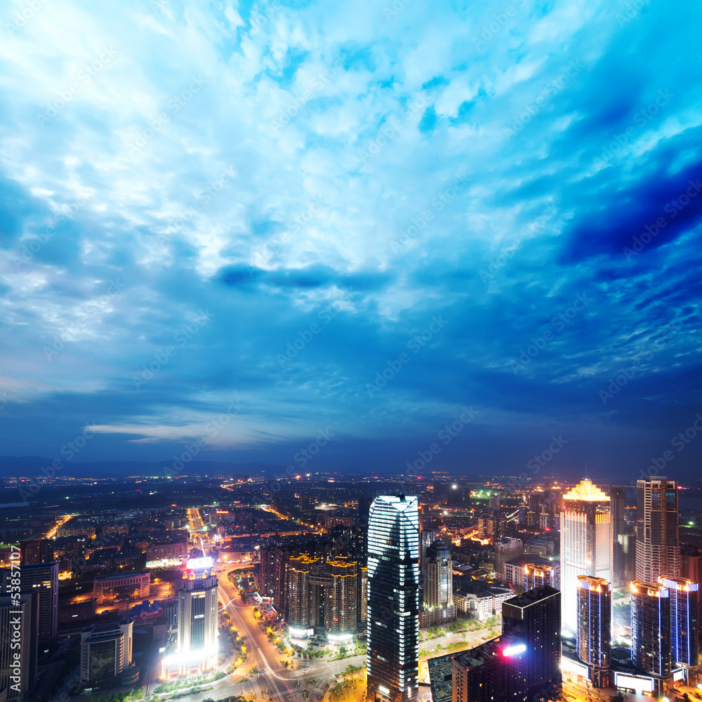 Fototapeta premium the night view