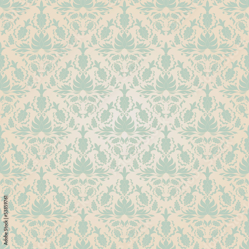 Seamless vintage wallpaper pattern