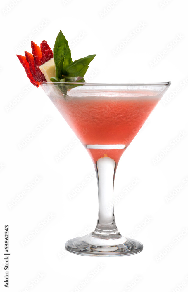 cocktail strawberry cheese mint cocktail strawberry cheese mint