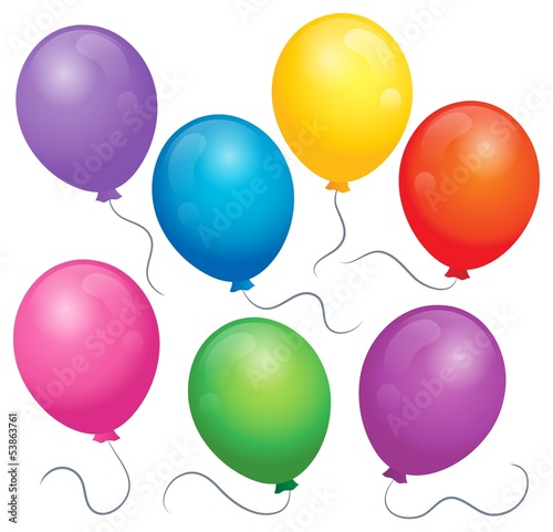 Balloons theme image 1
