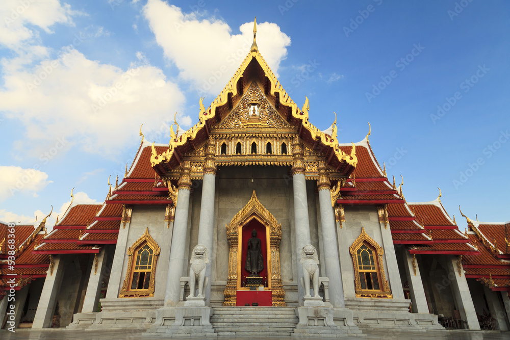 Wat Benchamabophit, bangkok, thailand