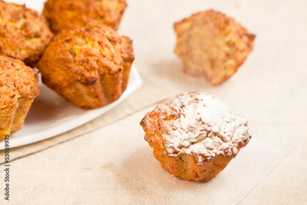 Fresh baked muffins Fresh baked muffins