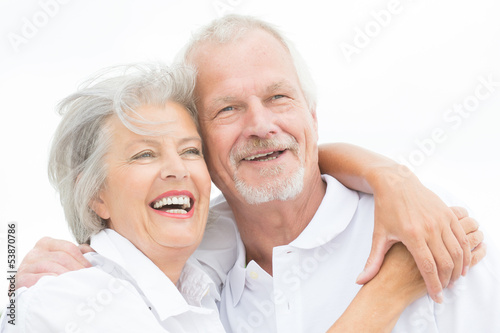 Happy senior couple