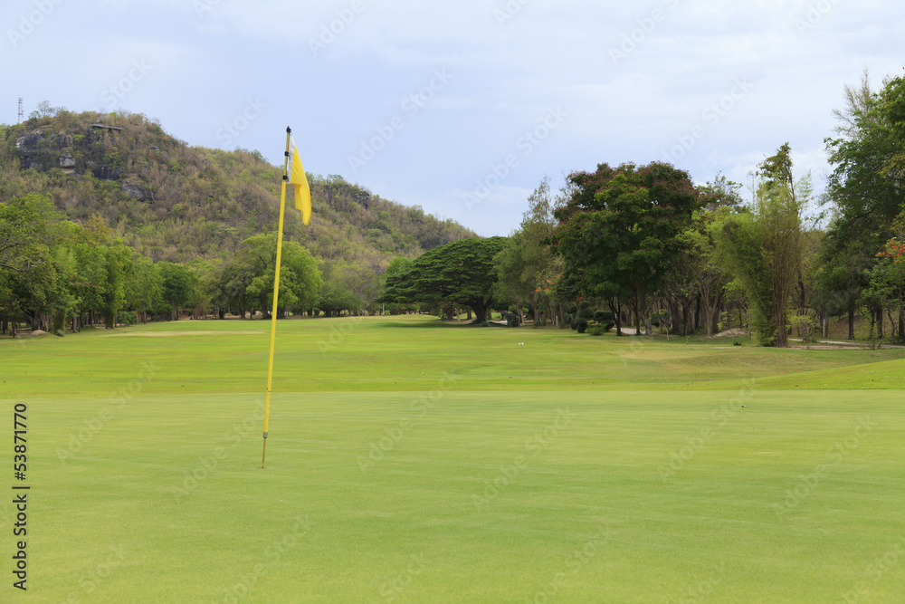 Obraz premium golf course