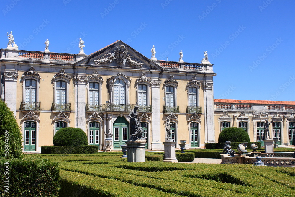 Palace of Queluz in Lisbon, Portugal