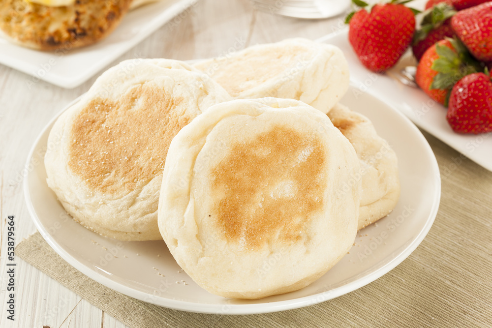 Organic Whole Wheat English Muffins