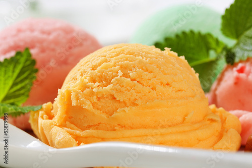 Ice cream dessert