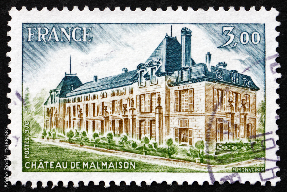 Postage stamp France 1976 Chateau de Malmaison
