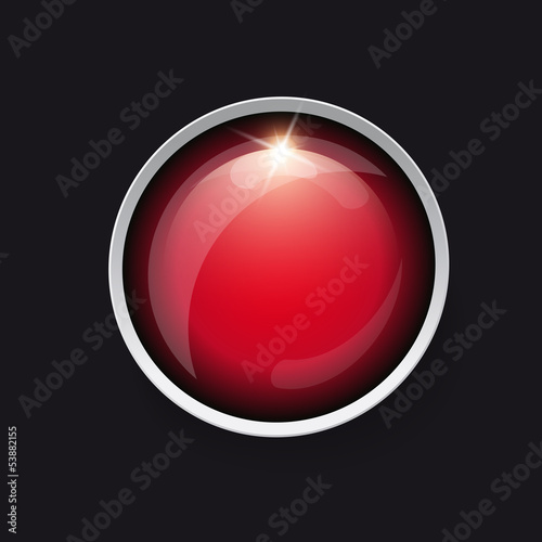 colorful circle button on white