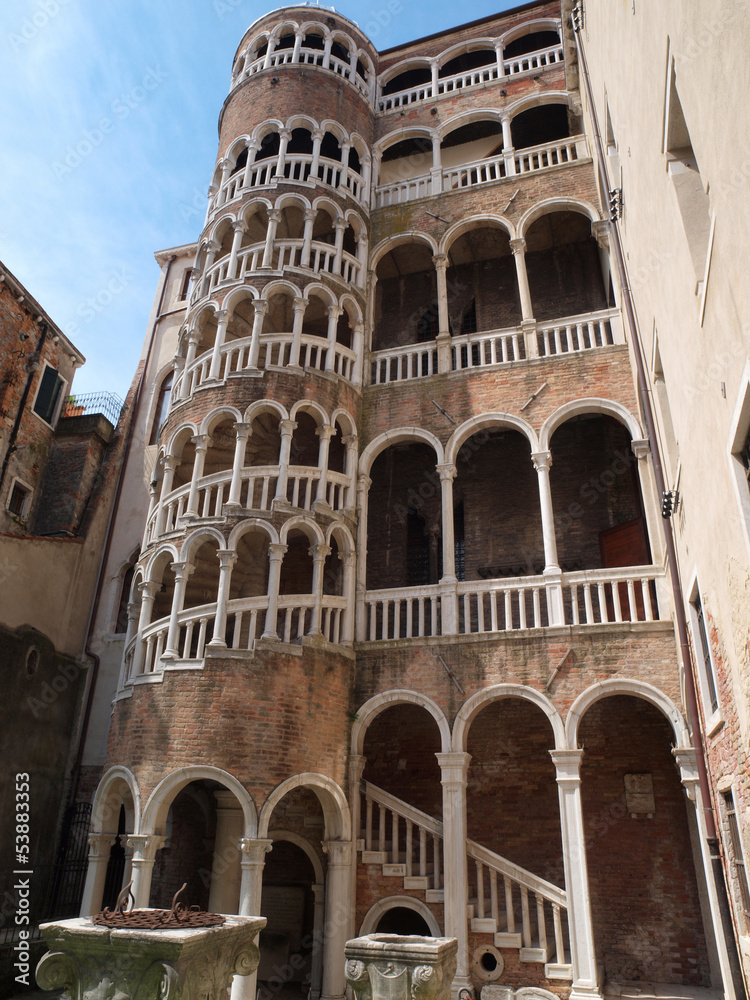 Palazzo Contarini del Bovolo, Venice, Italy.