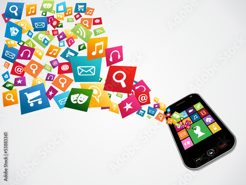 Smartphone download applications