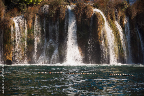 Waterfall, Krka National Park, Croatia