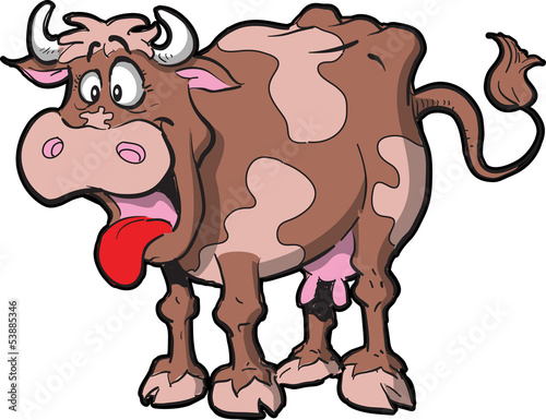 Cartoon Cow