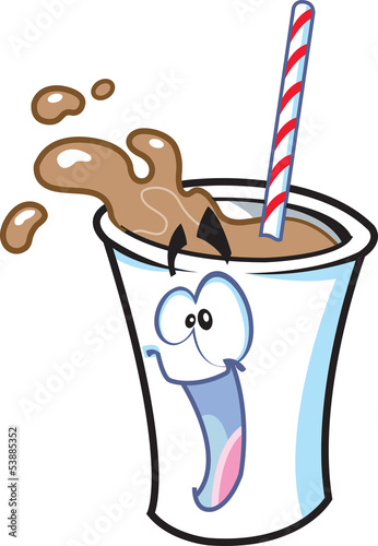 Cartoon Milkshake