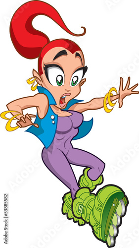 Inline Skates Girl