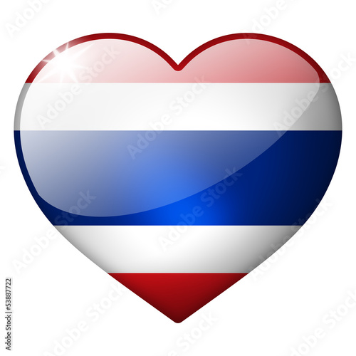 thailand heart button Free Download thailand heart button - GFXLoad