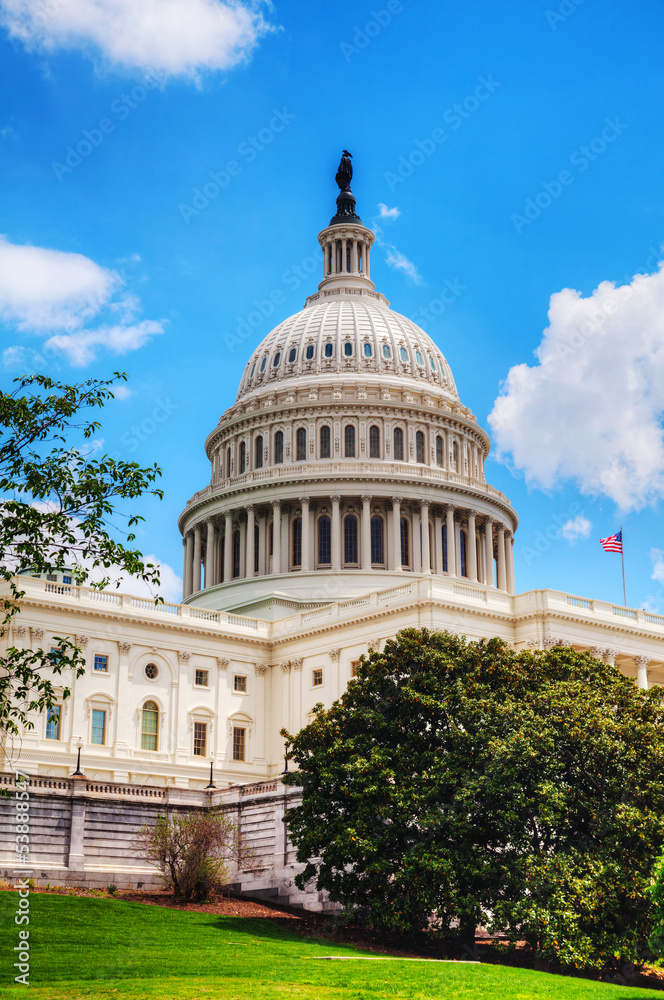 United States Capitol building in Washington, DC