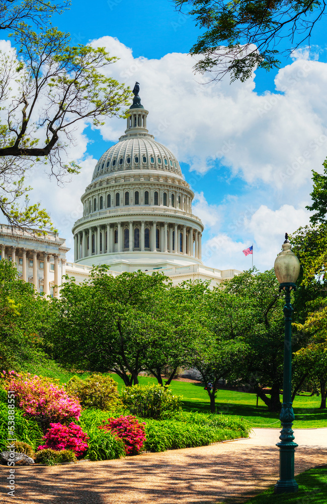 United States Capitol building in Washington, DC