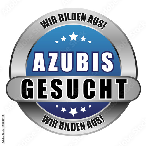 5 Star Button blau AZUBIS GESUCHT WBA WBA