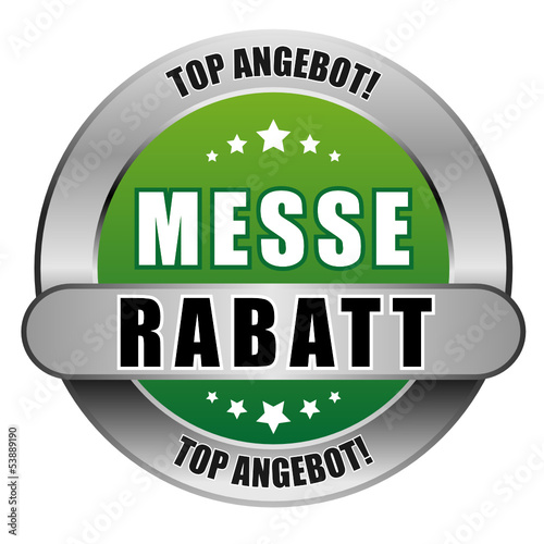 5 Star Button gruen MESSE RABATT TA TA