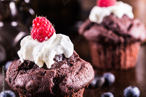 Chocolate muffin