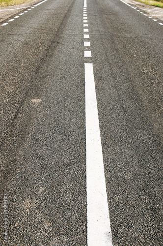 Wallpaper Mural Asphalt road with marking Torontodigital.ca