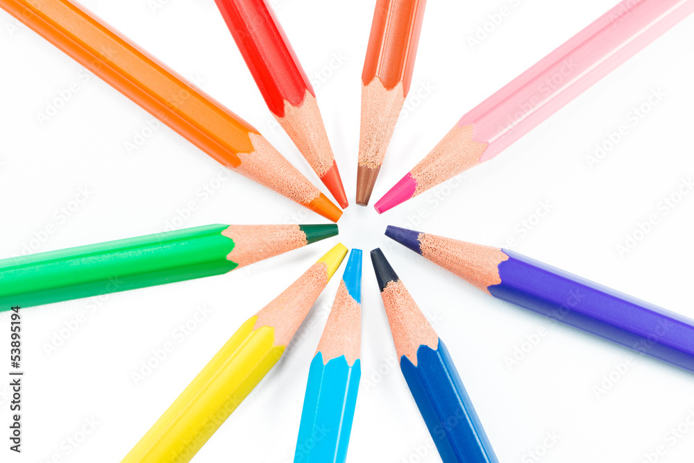 Fototapeta premium Colorful pencils