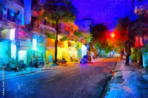 Evening street