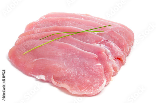 raw turkey meat