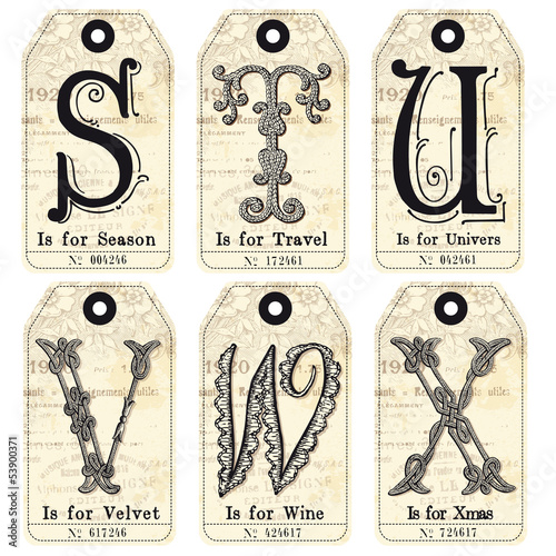 STUVWX tags