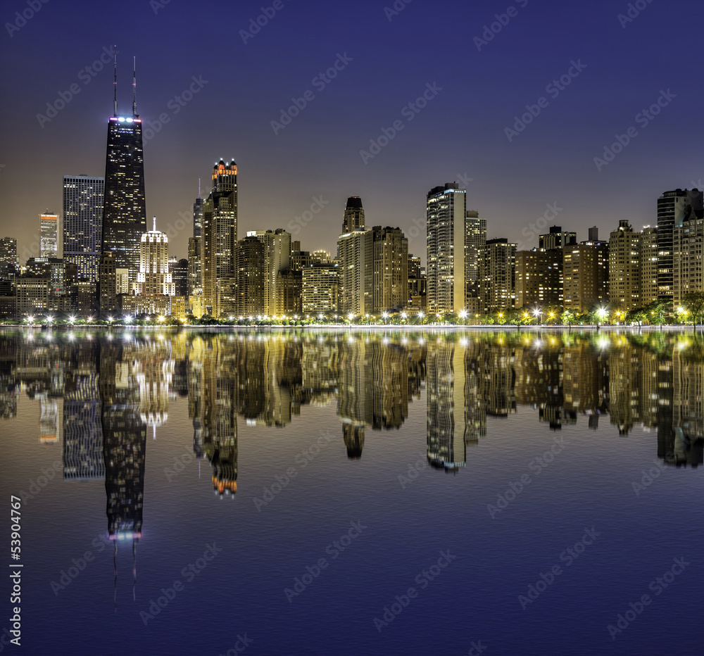 Fototapeta premium Downtown Chicago Magnificent Mile