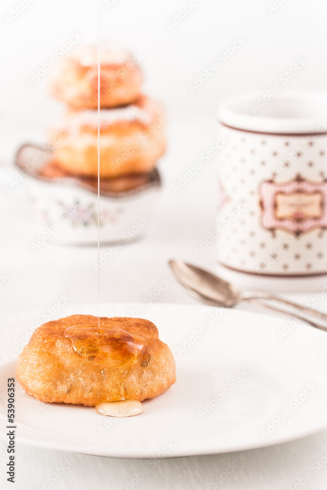 Doughnuts with Syrup